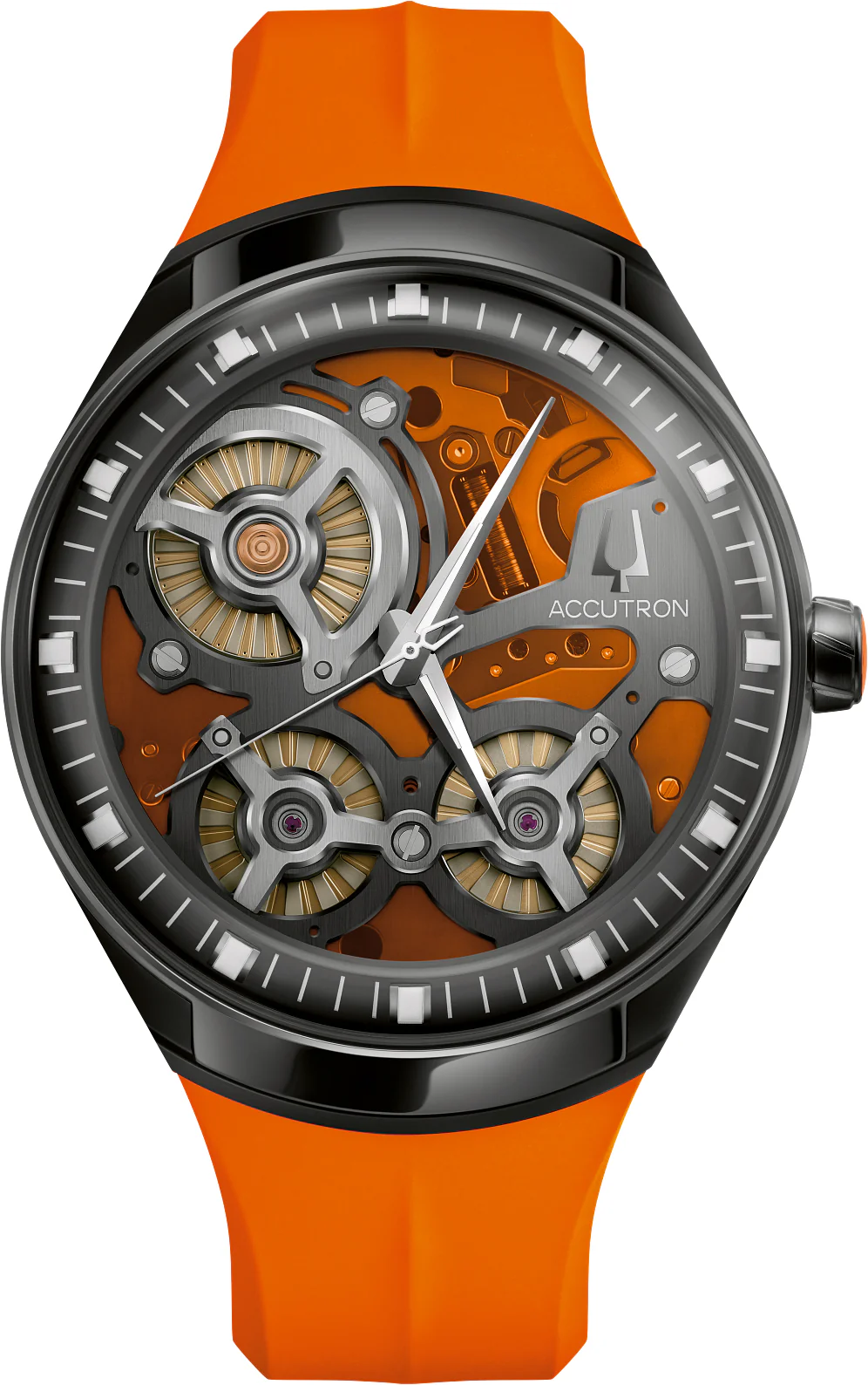 Accutron DNA Casino Orange Limited Edition Watch