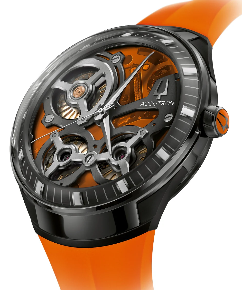 Accutron DNA Casino Orange Limited Edition Watch - Image 2