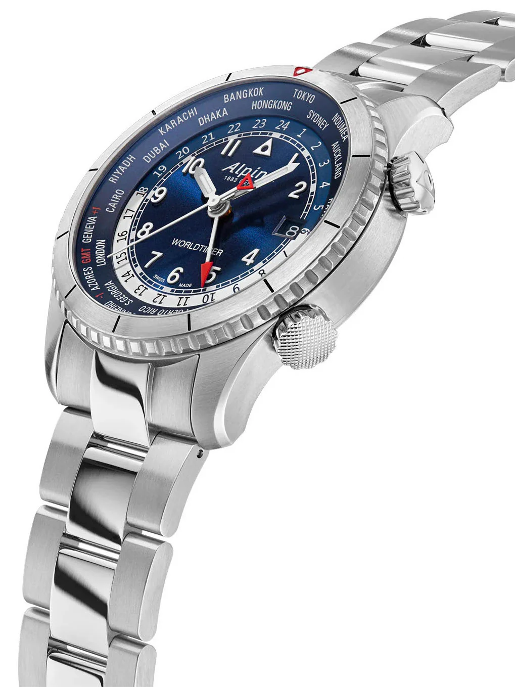 Alpina Alpina Starter Pilot Quartz Worldtimer Watch - Image 2