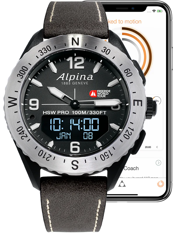 Alpina Watch AlpinerX Freeride World Tour Smartwatch Limited Edition