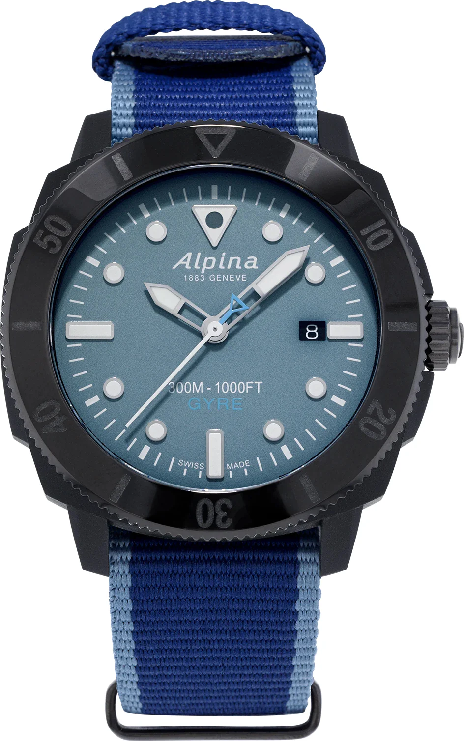 Alpina Watch Seastrong Diver Gyre Blue Mens