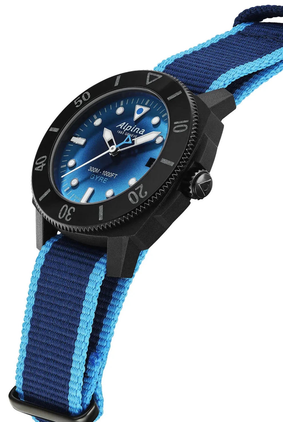 Alpina Watch Seastrong Diver Gyre Smoke Blue Ladies - Image 2