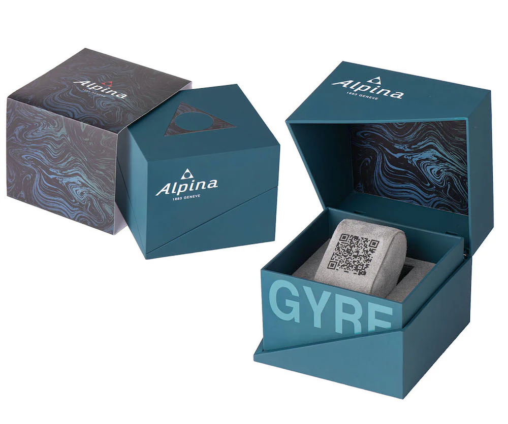 Alpina Seastrong Diver Gyre Smoked Blue Mens Watch D - Image 6