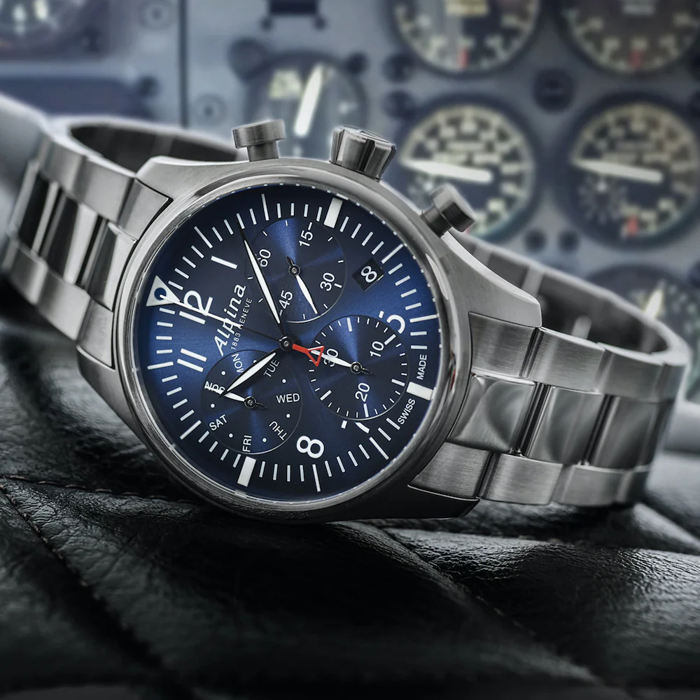 Alpina Watch Startimer Pilot Chronograph Quartz D - Image 4