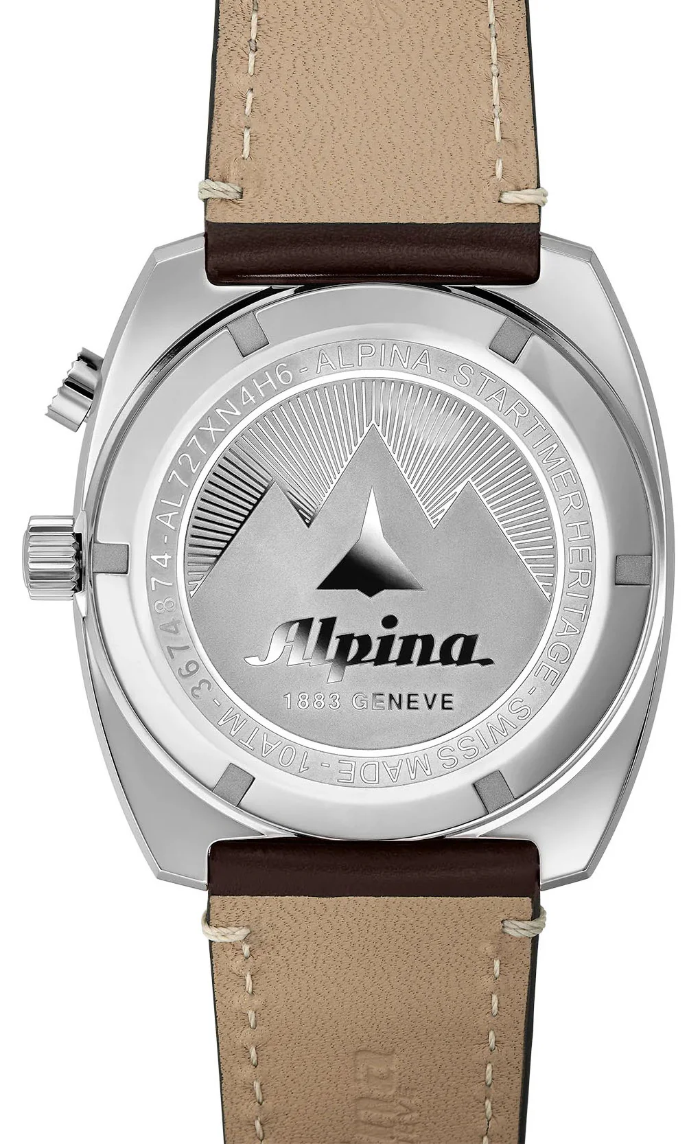 Alpina Watch Startimer Pilot Heritage Chronograph Blue - Image 3