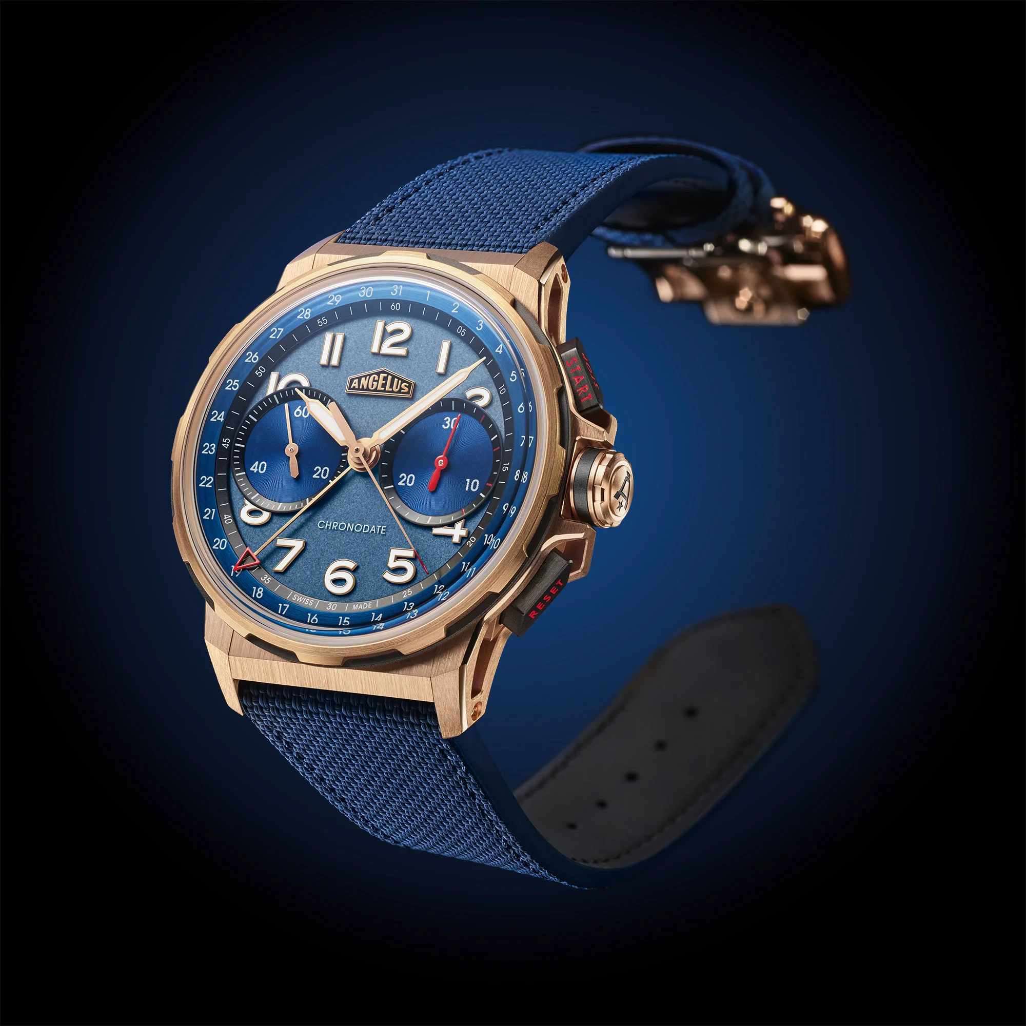Angelus Watch Chronodate Gold Limited Edition - Image 2