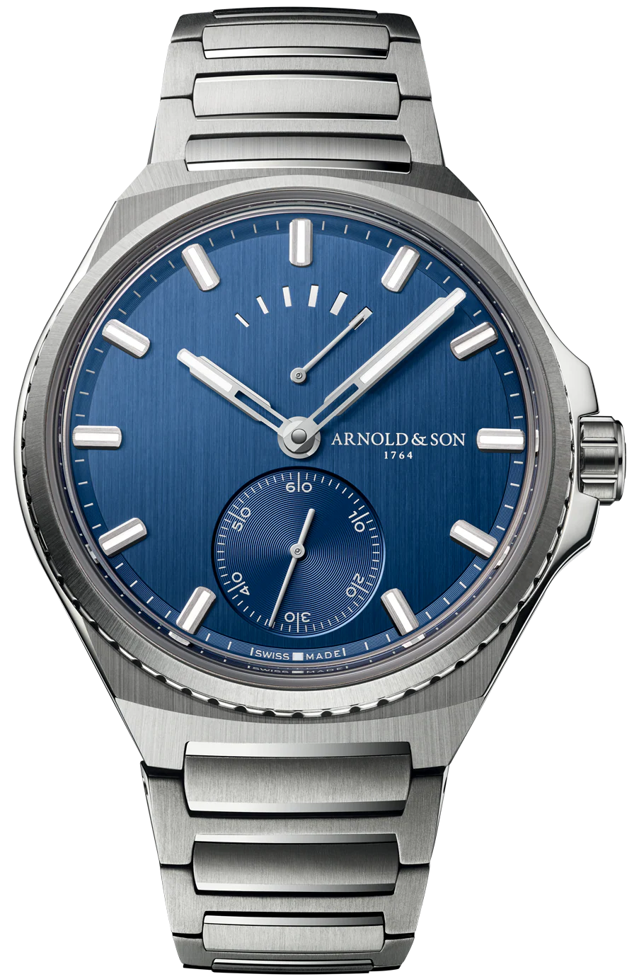 Arnold & Son Longitude Titanium Ocean Blue Watch