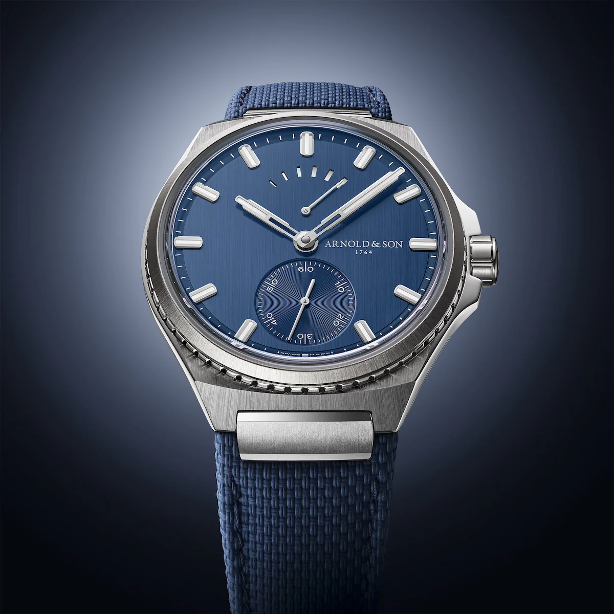 Arnold & Son Longitude Titanium Ocean Blue Watch - Image 2