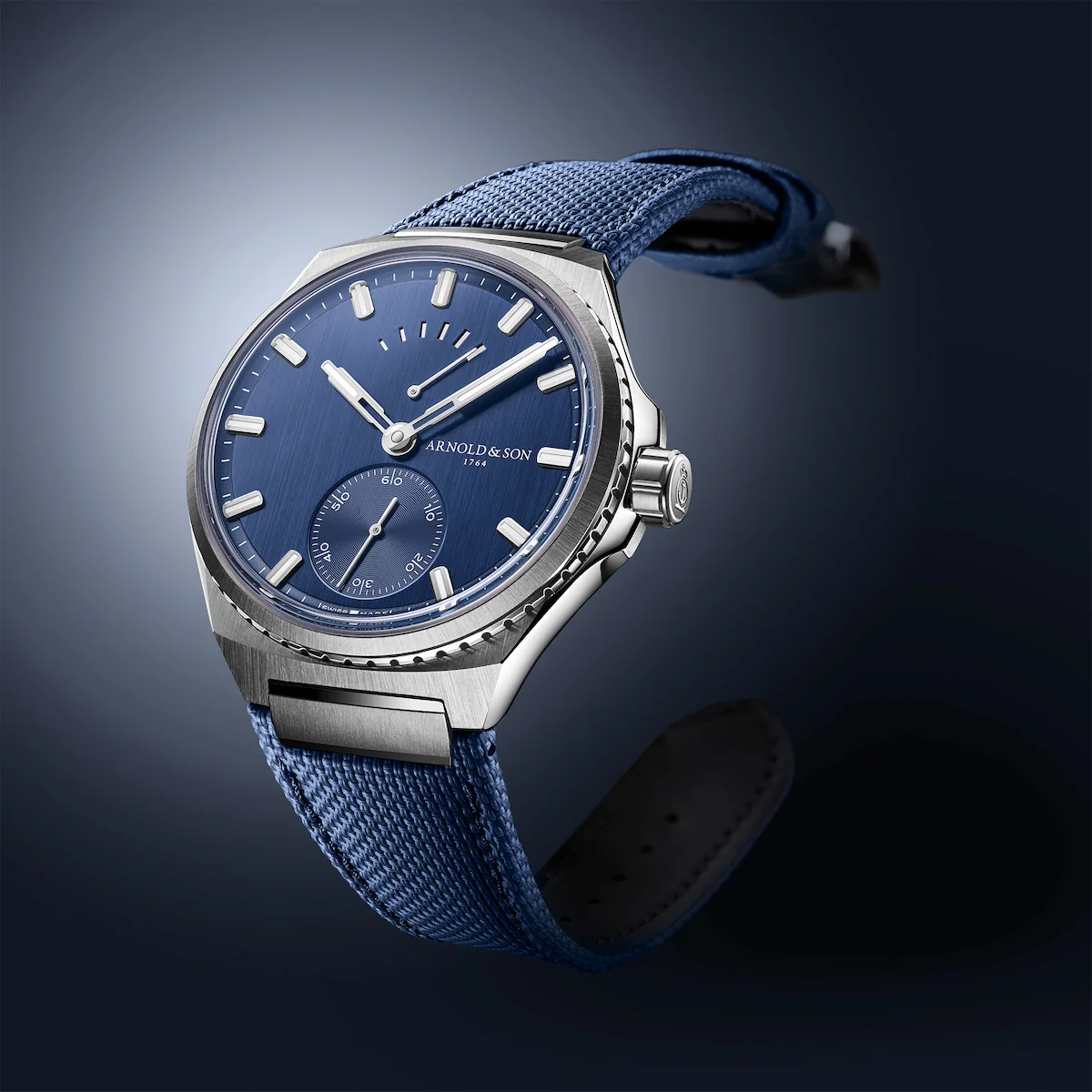 Arnold & Son Longitude Titanium Ocean Blue Watch - Image 5