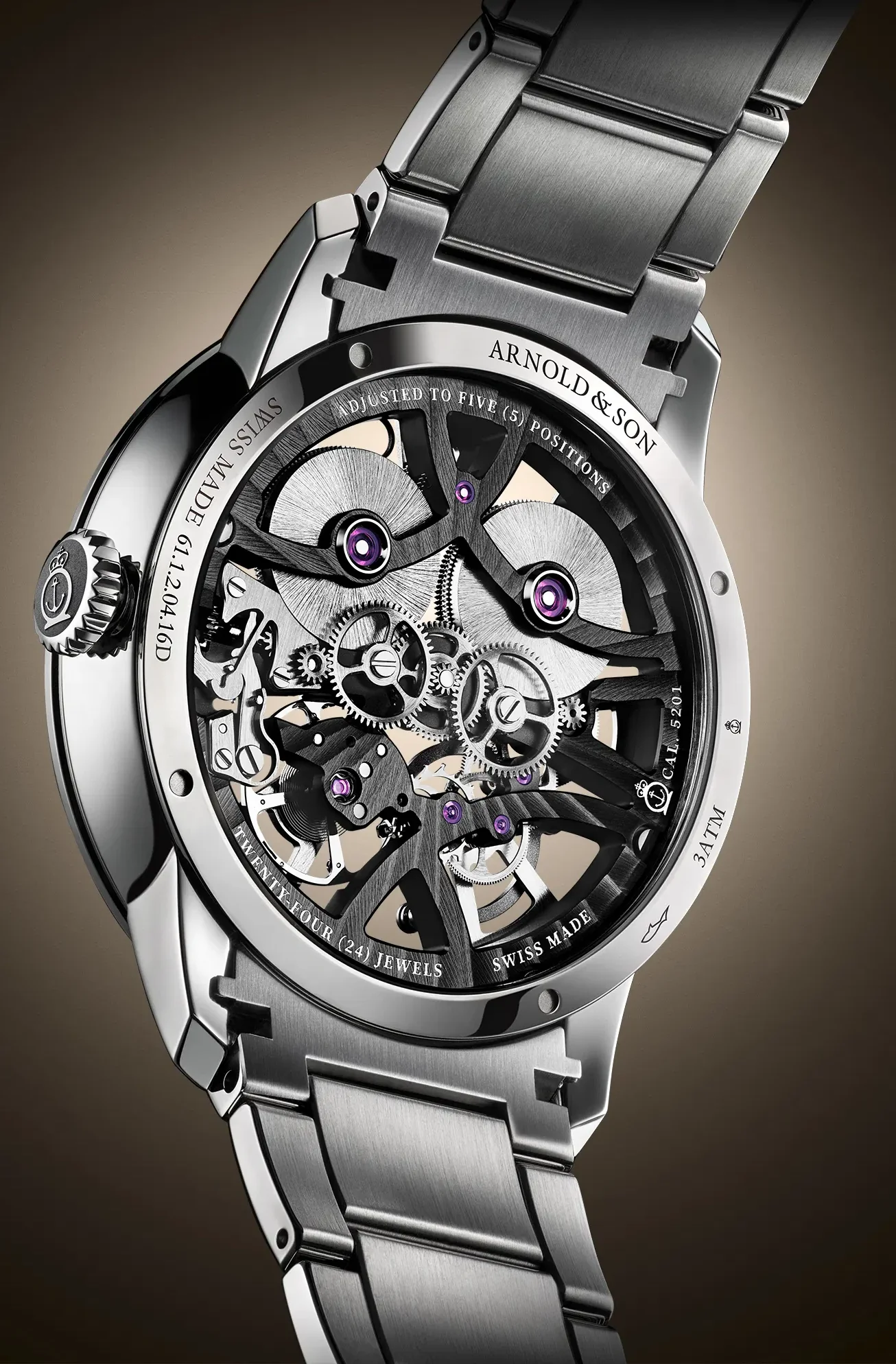 Arnold & Son Nebula 40 Steel Watch - Image 3