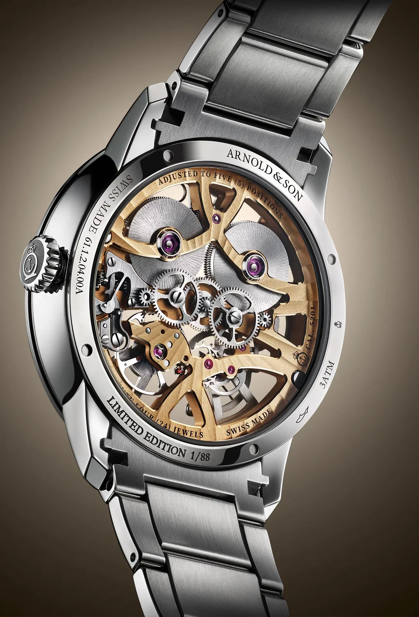 Arnold & Son Nebula 40 Steel Limited Edition Watch - Image 2