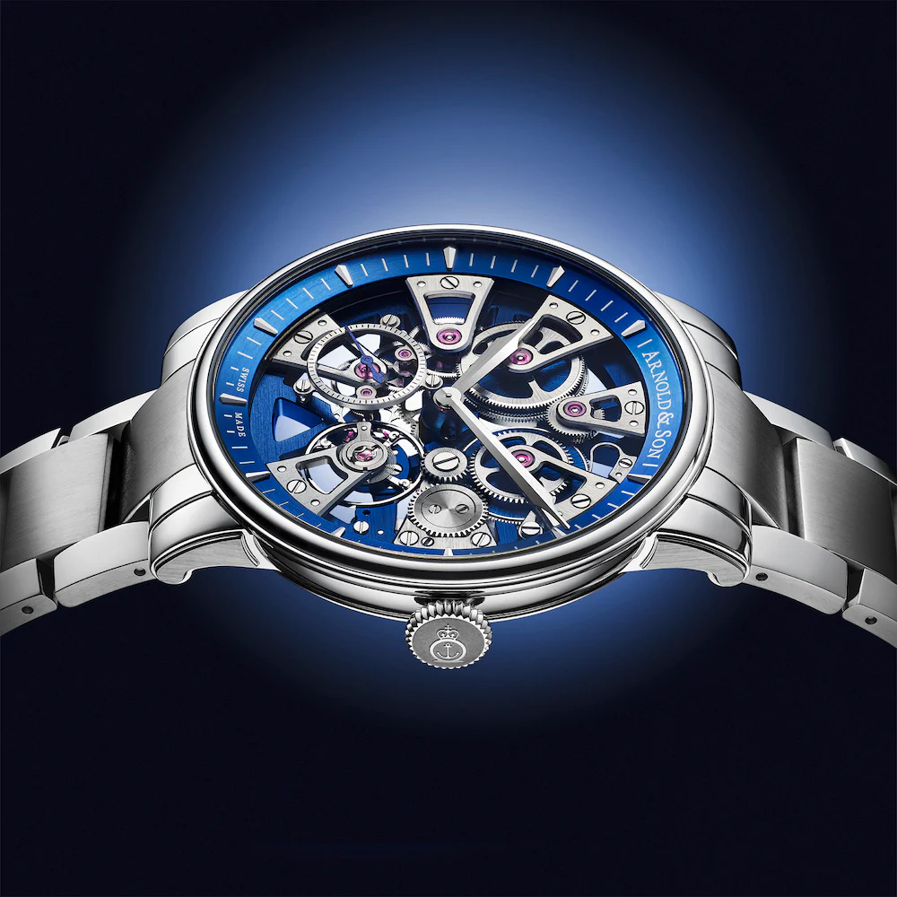 Arnold & Son Nebula 41.5 Steel Bracelet Watch - Image 3