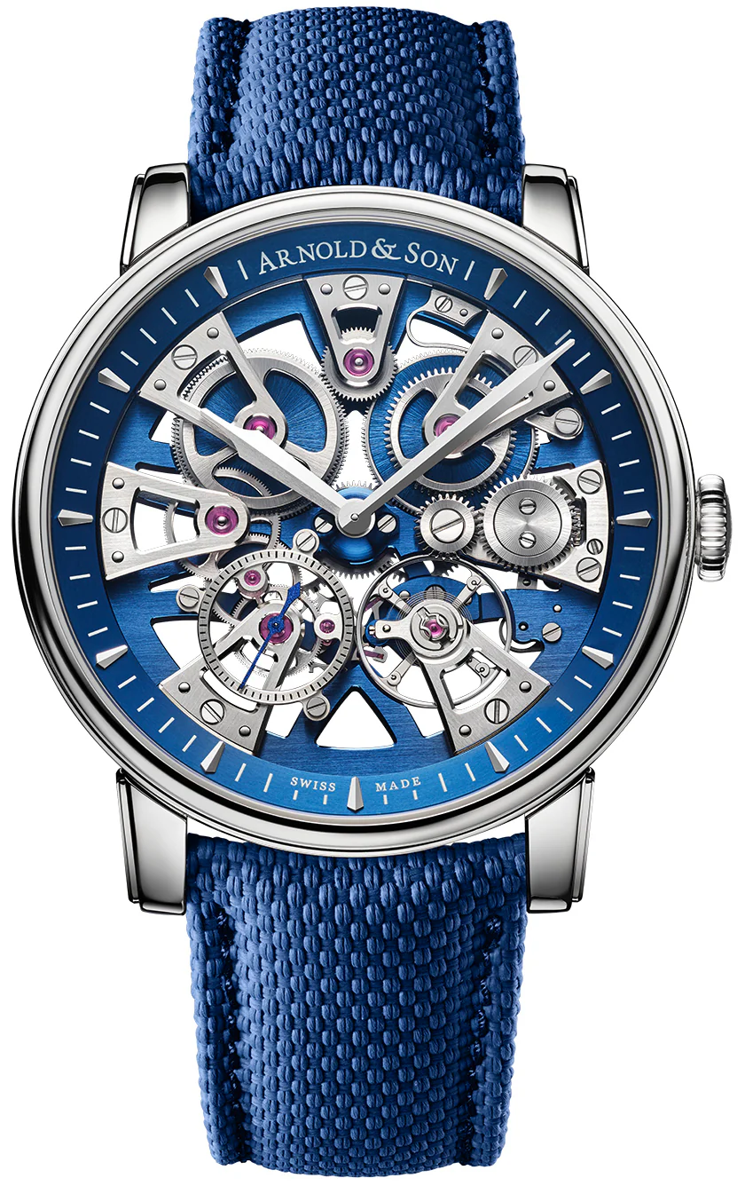 Arnold & Son Nebula 41.5 Steel Rubber Watch