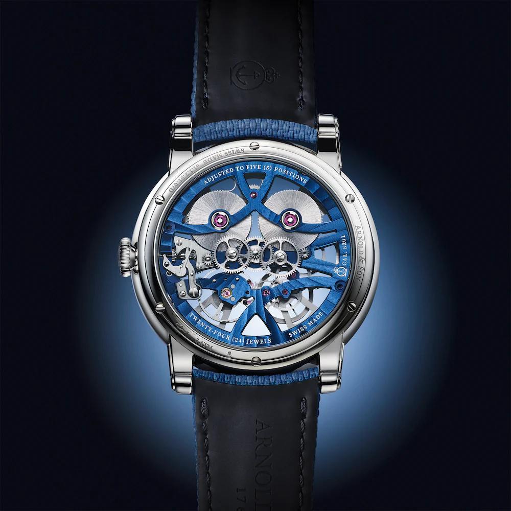 Arnold & Son Nebula 41.5 Steel Rubber Watch - Image 2