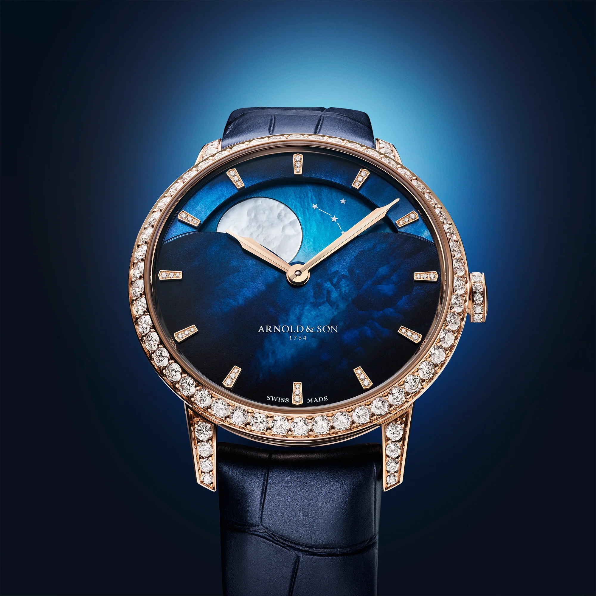 Arnold & Son Perpetual Moon 38 Rose Gold Watch - Image 2