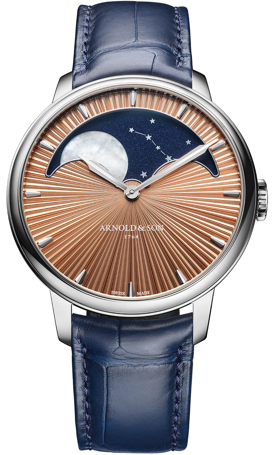 Arnold & Son Perpetual Moon 41.5 Platinum Limited Edition Watch