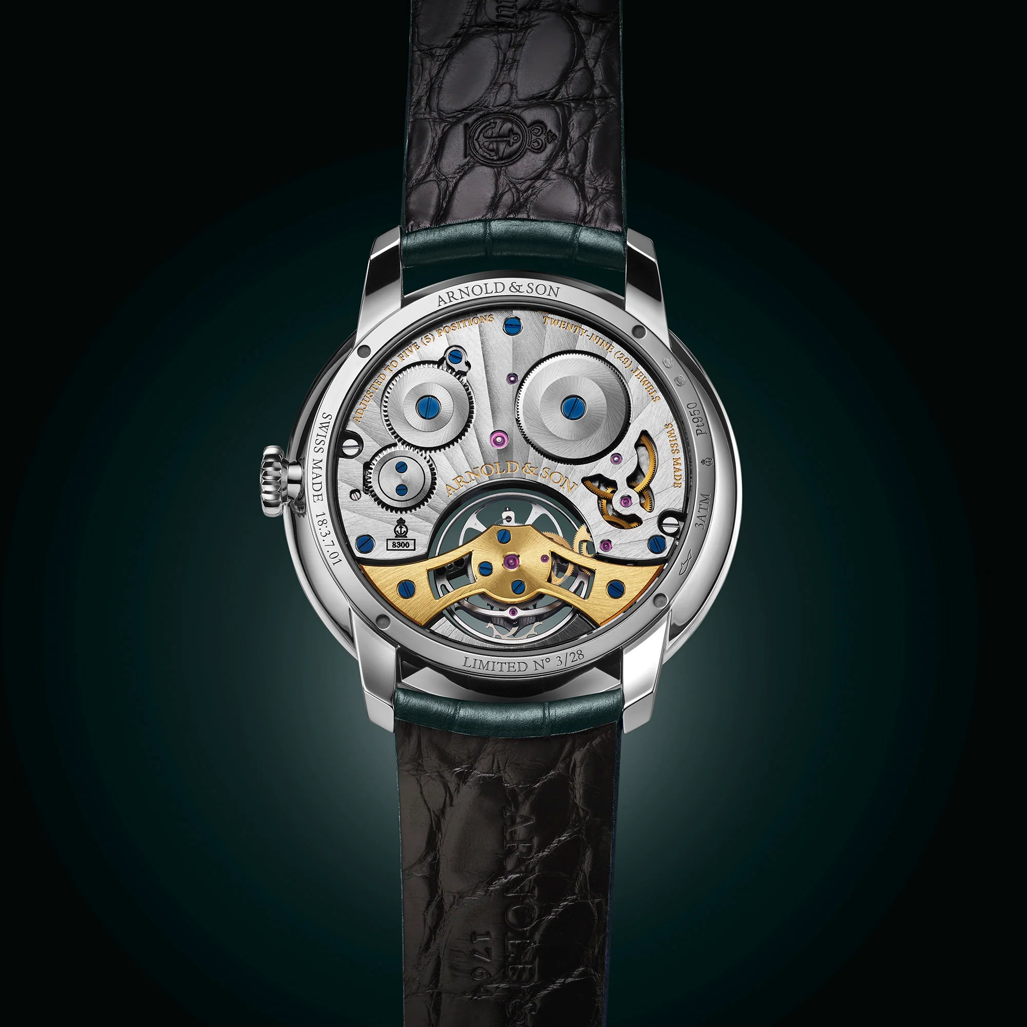Arnold & Son Watch Ultrathin Tourbillon Platinum Limited Edition - Image 3