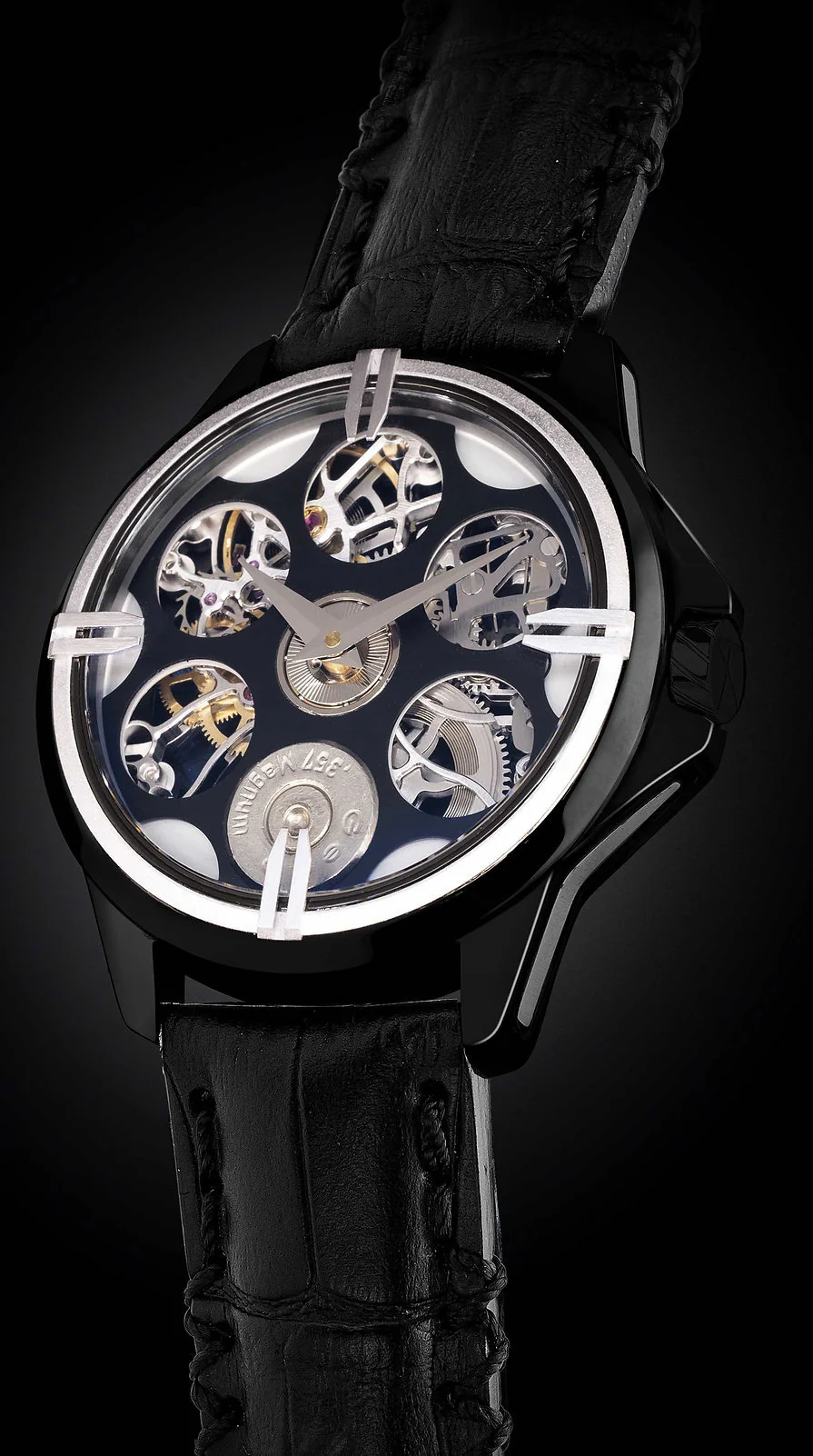 ArtyA Son of a Gun A1 Black & Grey Steel Target Limited Edition Watch