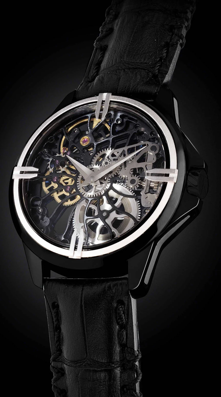 ArtyA Son of Gears Dark Shams Steel Target Limited Edition Watch