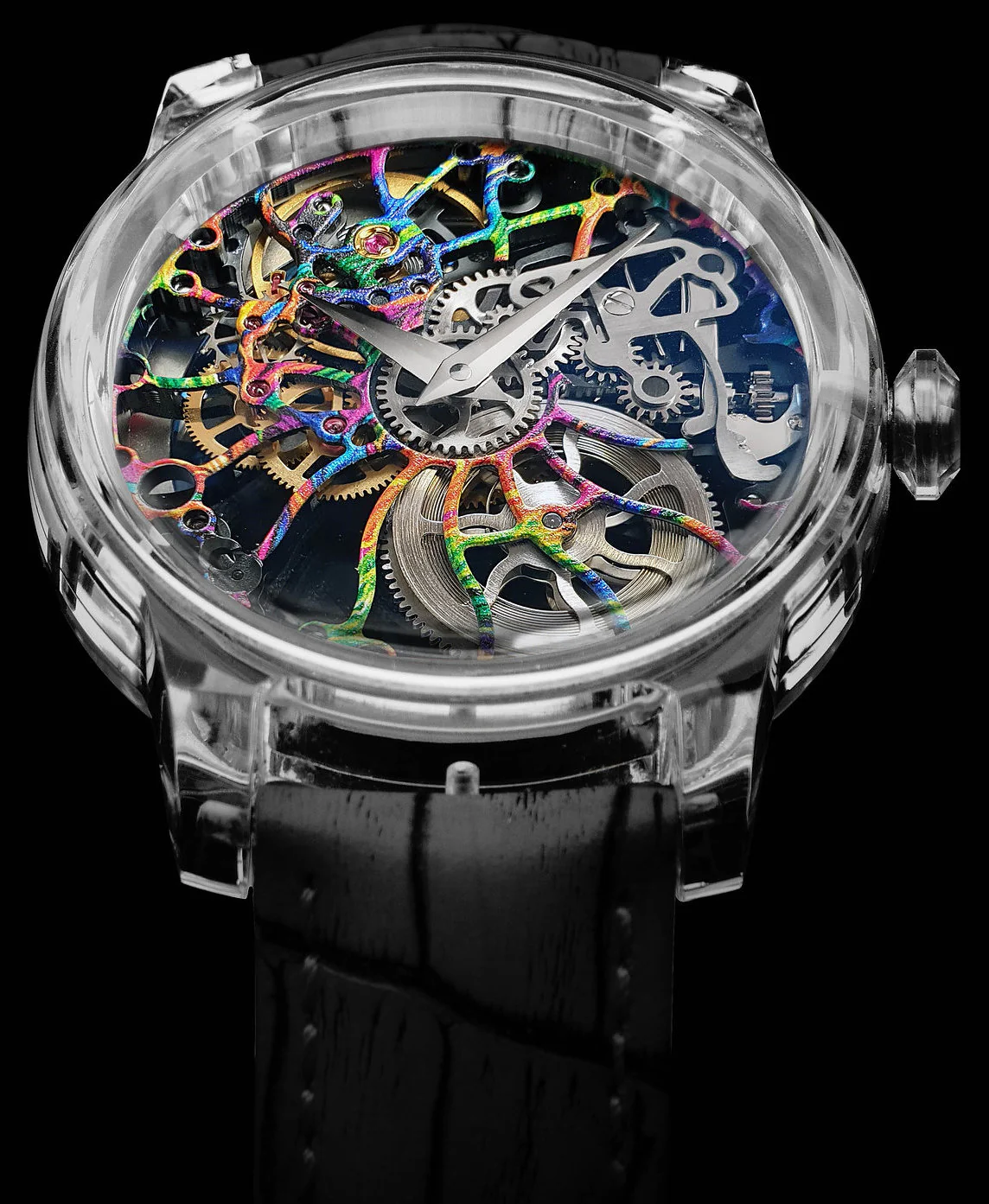 ArtyA Son of Gears Multicolored Shams Crystal Limited Edition Watch