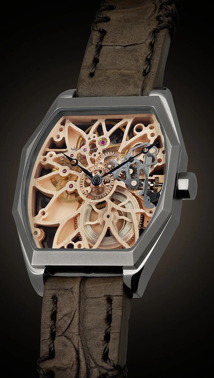 ArtyA Son of Gears Son of Gears Edelweiss Gold On Steel Limited Edition Watch