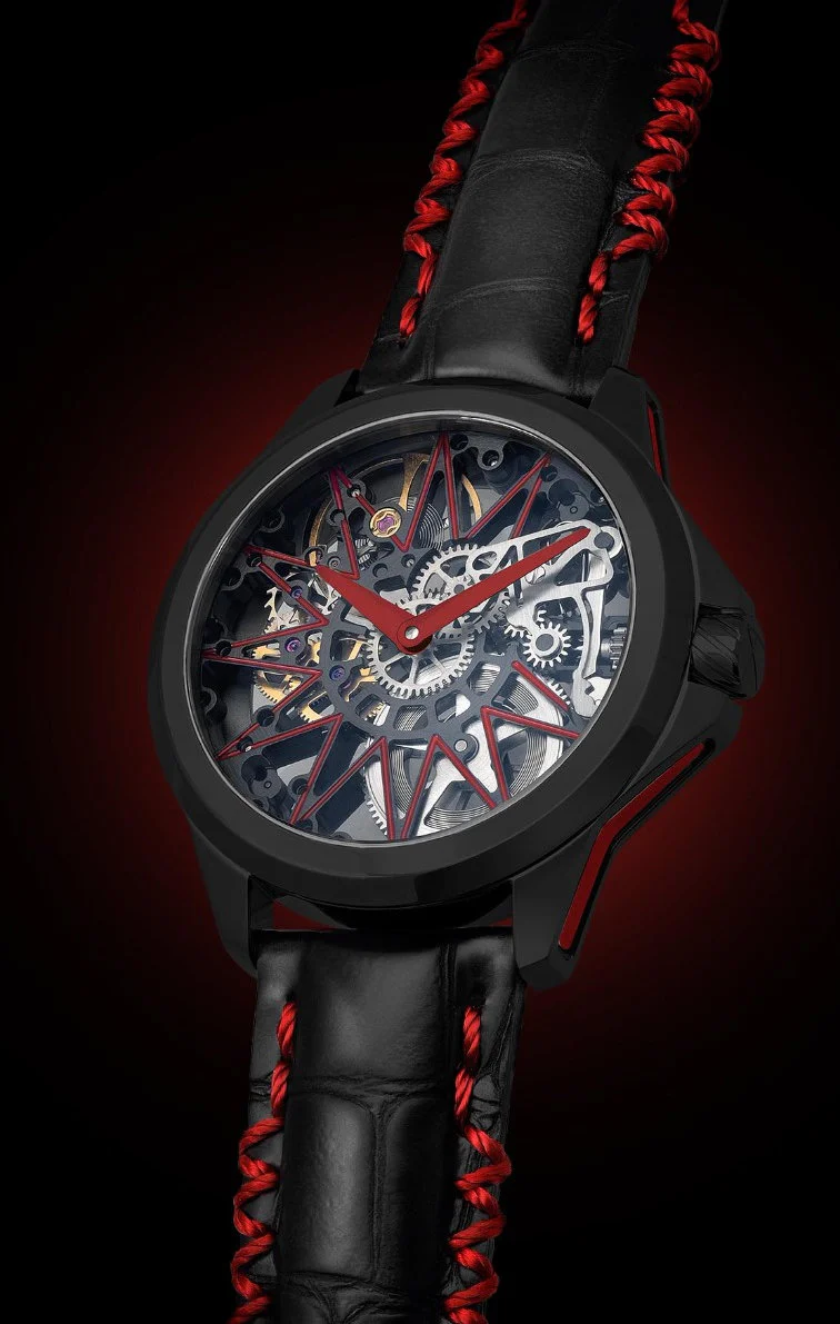 ArtyA Watch Son of Gears Star Red & Black Star D