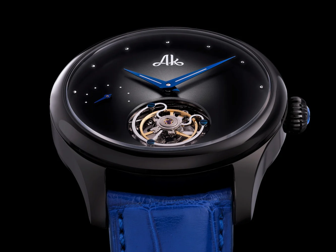 Astbury & Kent Watch Stellaris Tourbillon Black Dial - Image 3