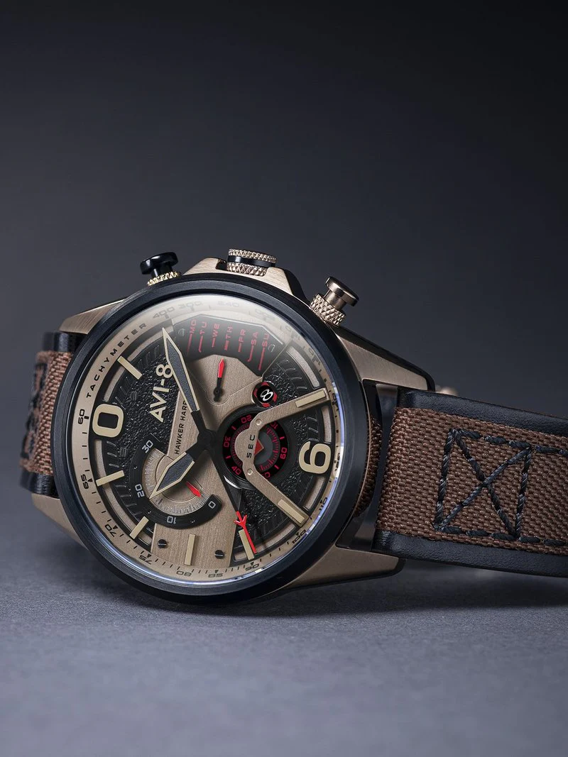 AVi-8 Watch Dual Retrograde Chronograph - Image 2