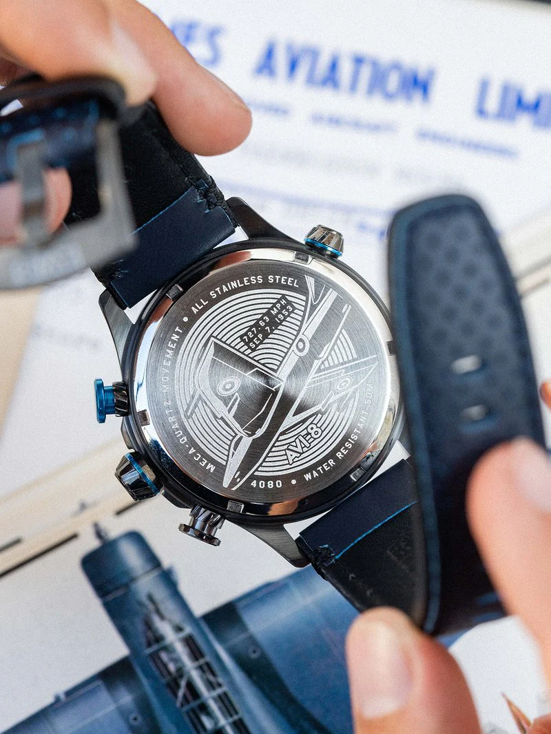 AVI-8 Watch Hawker Hunter Duke Chronograph Colerne - Image 5