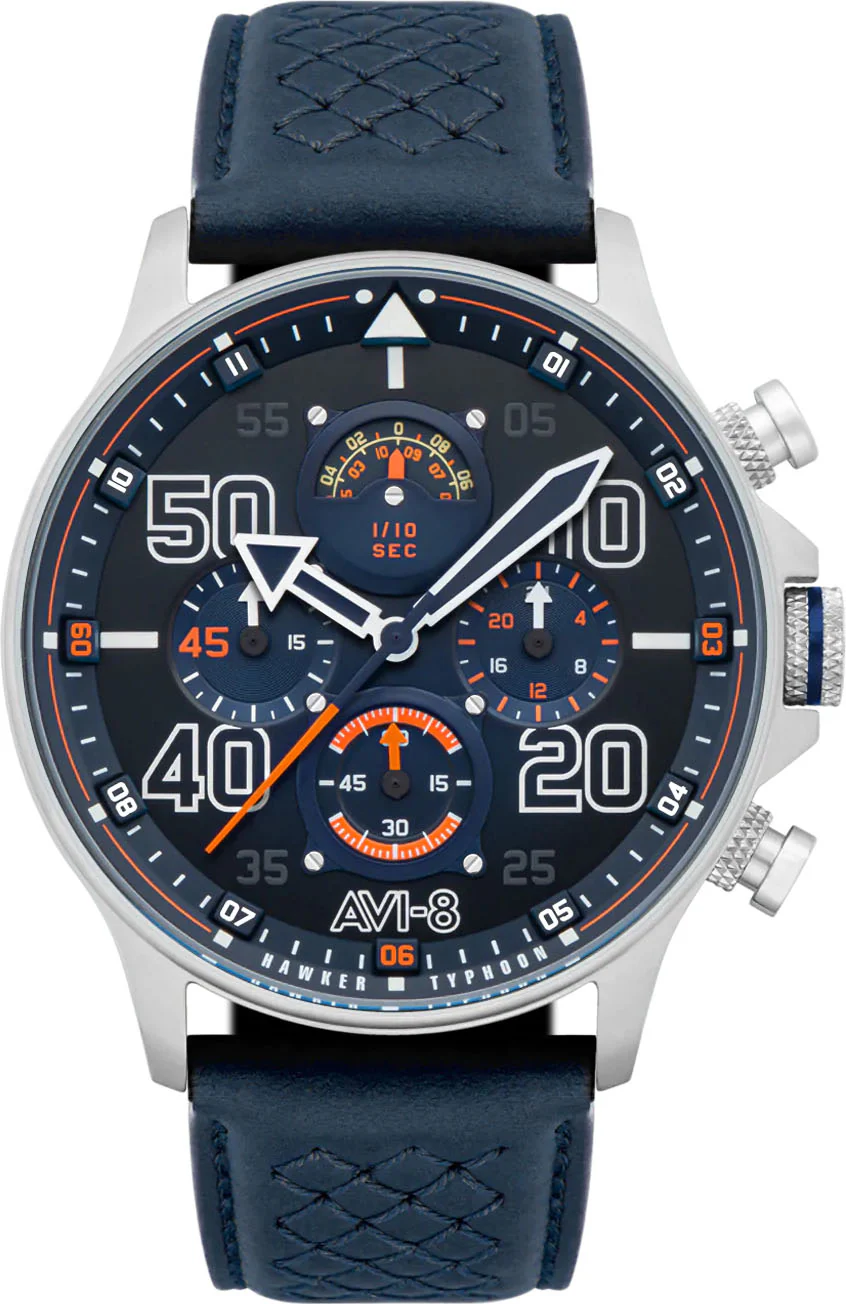 AVI-8 Watch Hawker Typhoon Sidney RB396 Sheila Chronograph Limited Edition