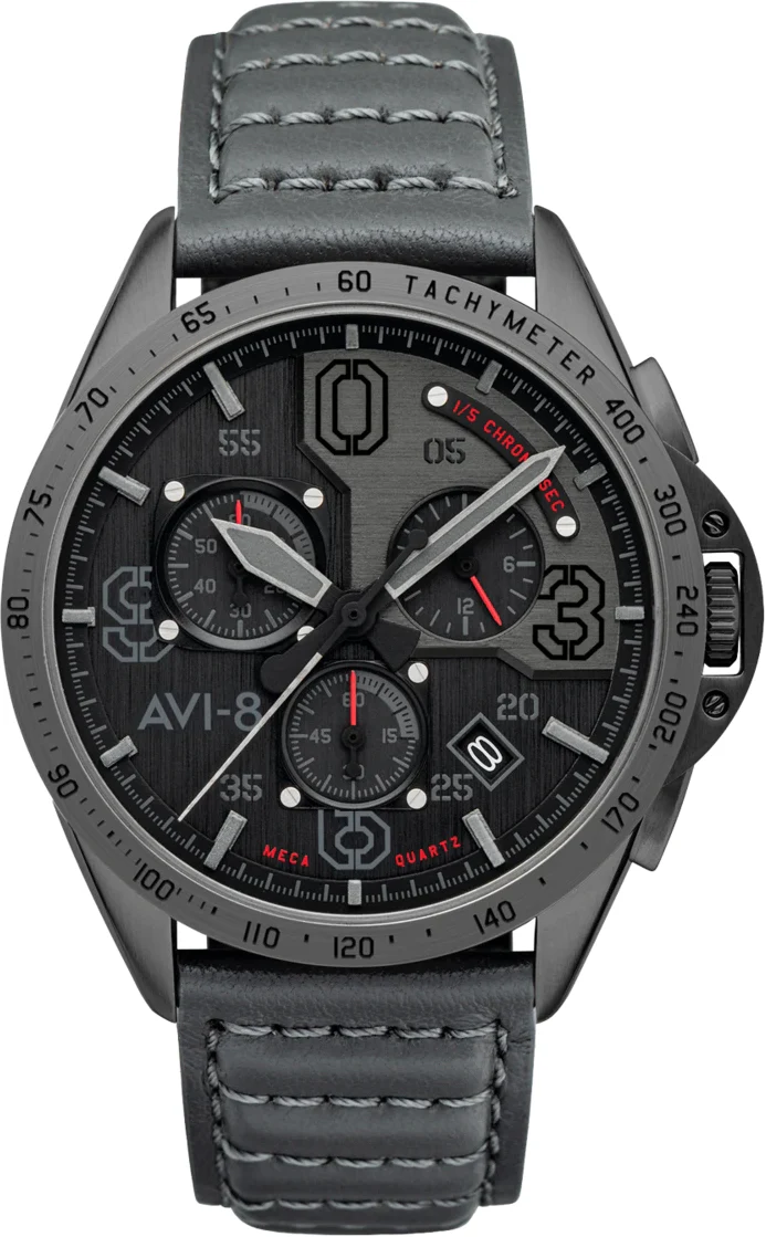 AVI-8 Watch P-51 Mustang Blakeslee Chronograph D