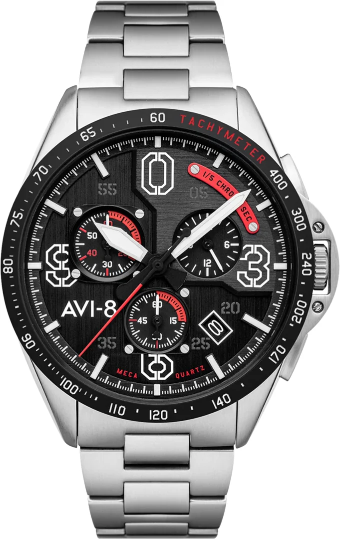AVI-8 Watch P-51 Mustang Blakeslee Chronograph