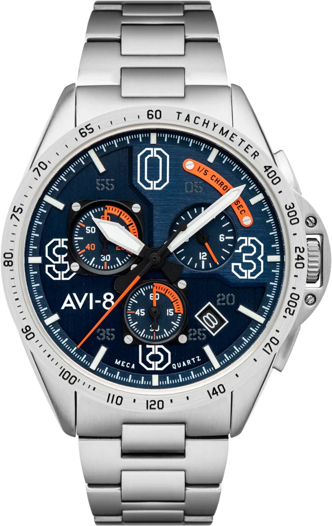 AVI-8 Watch P-51 Mustang Blakeslee Chronograph