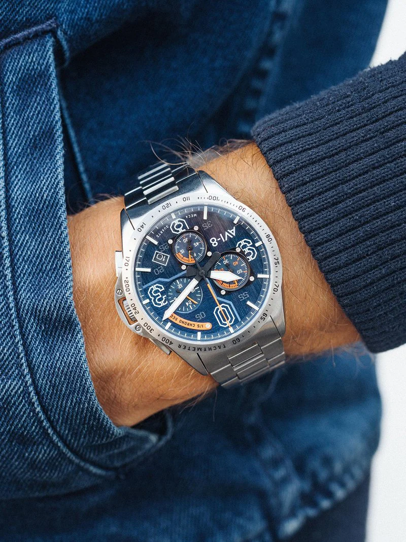 AVI-8 Watch P-51 Mustang Blakeslee Chronograph - Image 5