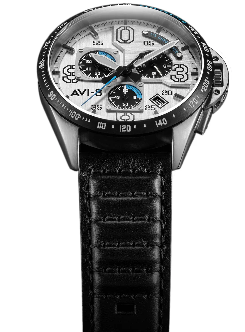 AVI-8 P-51 Mustang Blakeslee Chronograph Command Pilot - Image 2