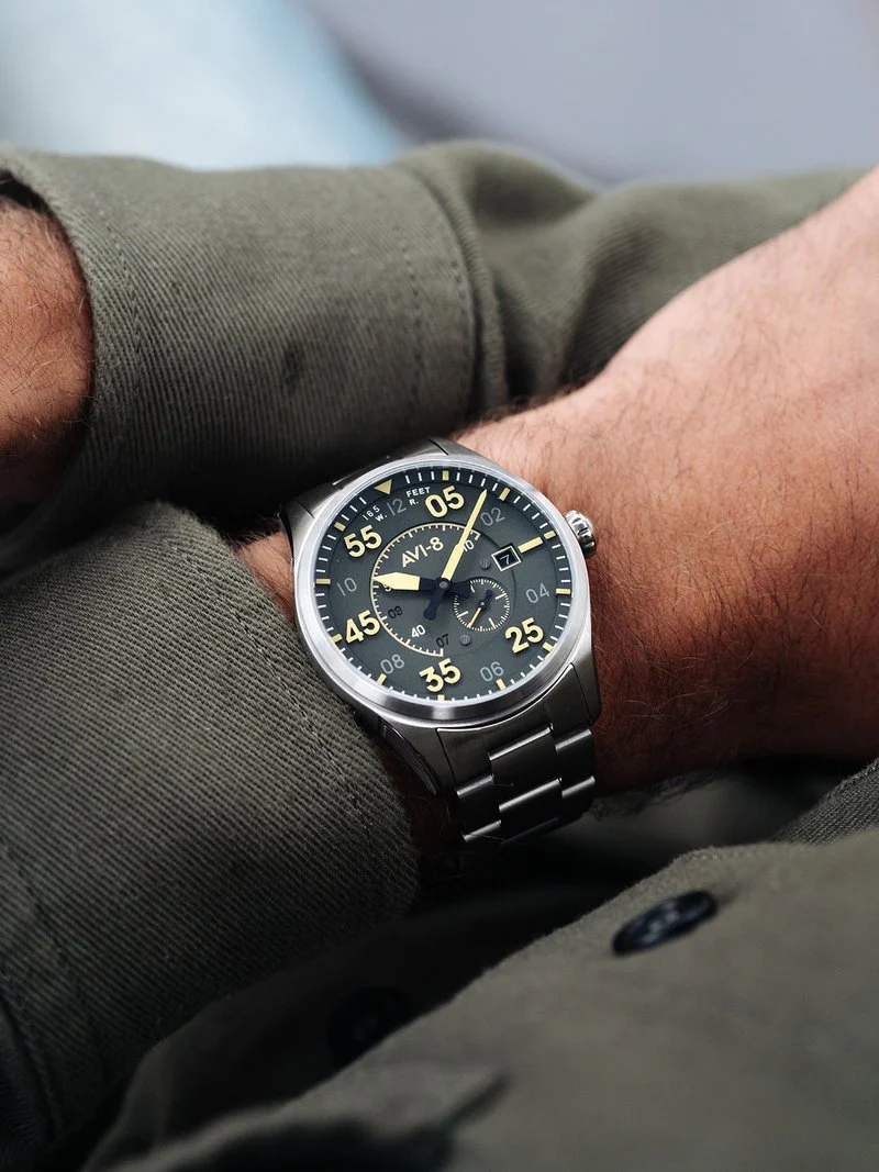 AVI-8 Watch Spitfire Type 300 Automatic - Image 8