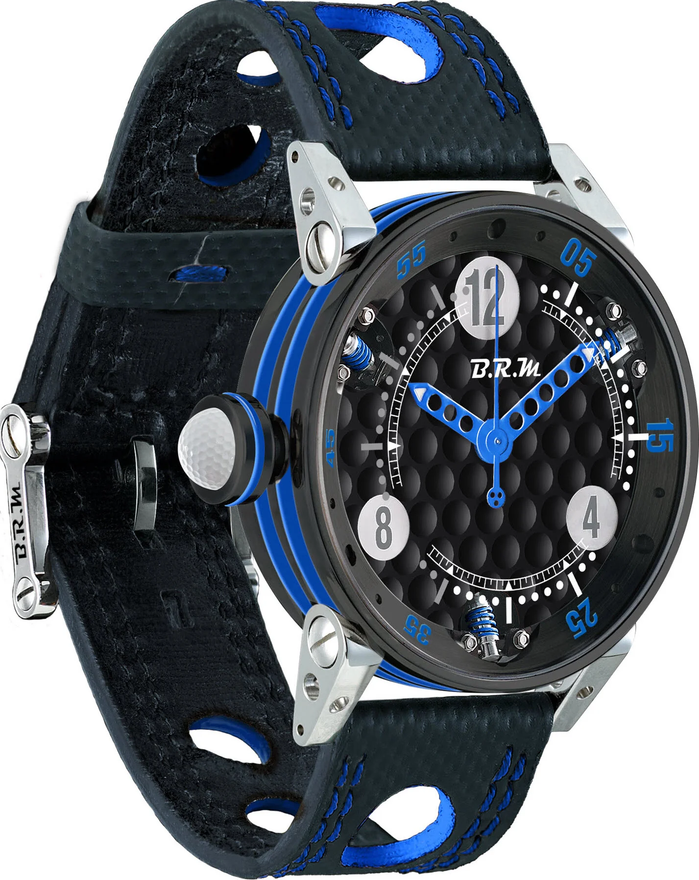 B.R.M Watch Golf Master Ladies Dark Blue Hands