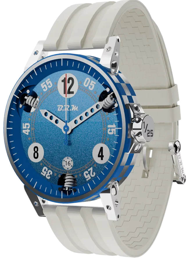 B.R.M. Watches Racing V6-44-SA ColorDrive Blue Watch
