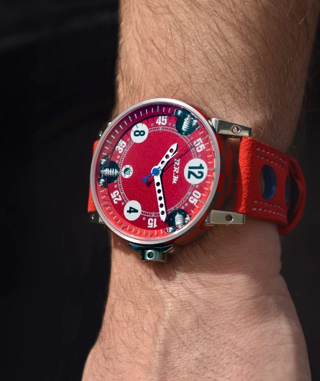 B.R.M. Watches Racing V6-44-SA ColorDrive Red Watch - Image 2