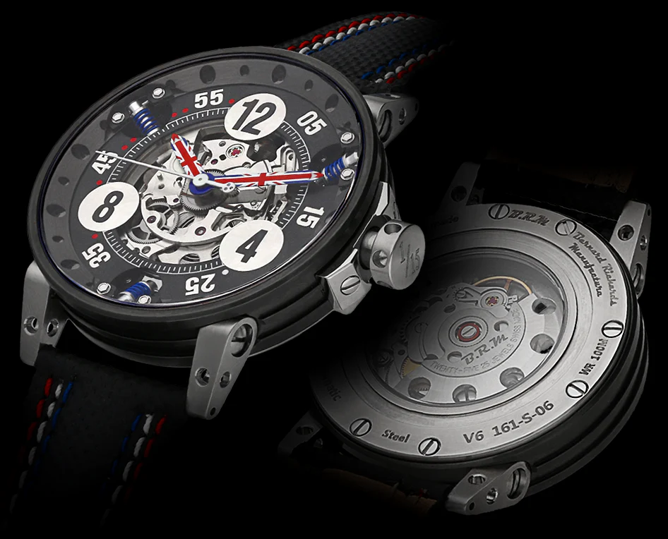B.R.M. Watches V6-44 Skeleton UK Flag Limited Edition - Image 3