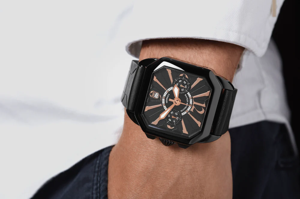 Backes & Strauss Watch Black Knight Chronograph 40 - Image 4