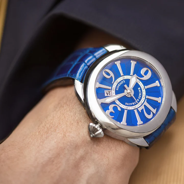 Backes & Strauss Watch Piccadilly Steel 45 - Image 2
