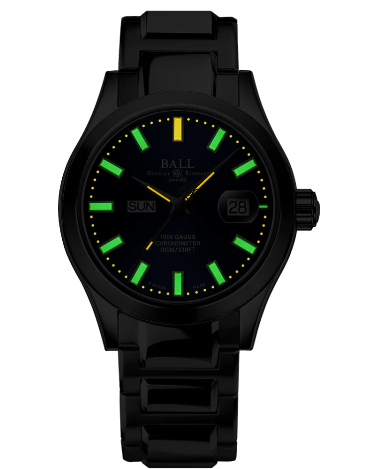 Ball Watch Company Engineer III Marvelight Chronometer Day Date Watch - Image 2