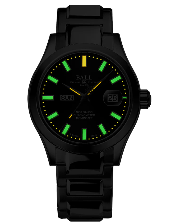 Ball Watch Company Engineer III Marvelight Chronometer Day Date Watch - Image 2