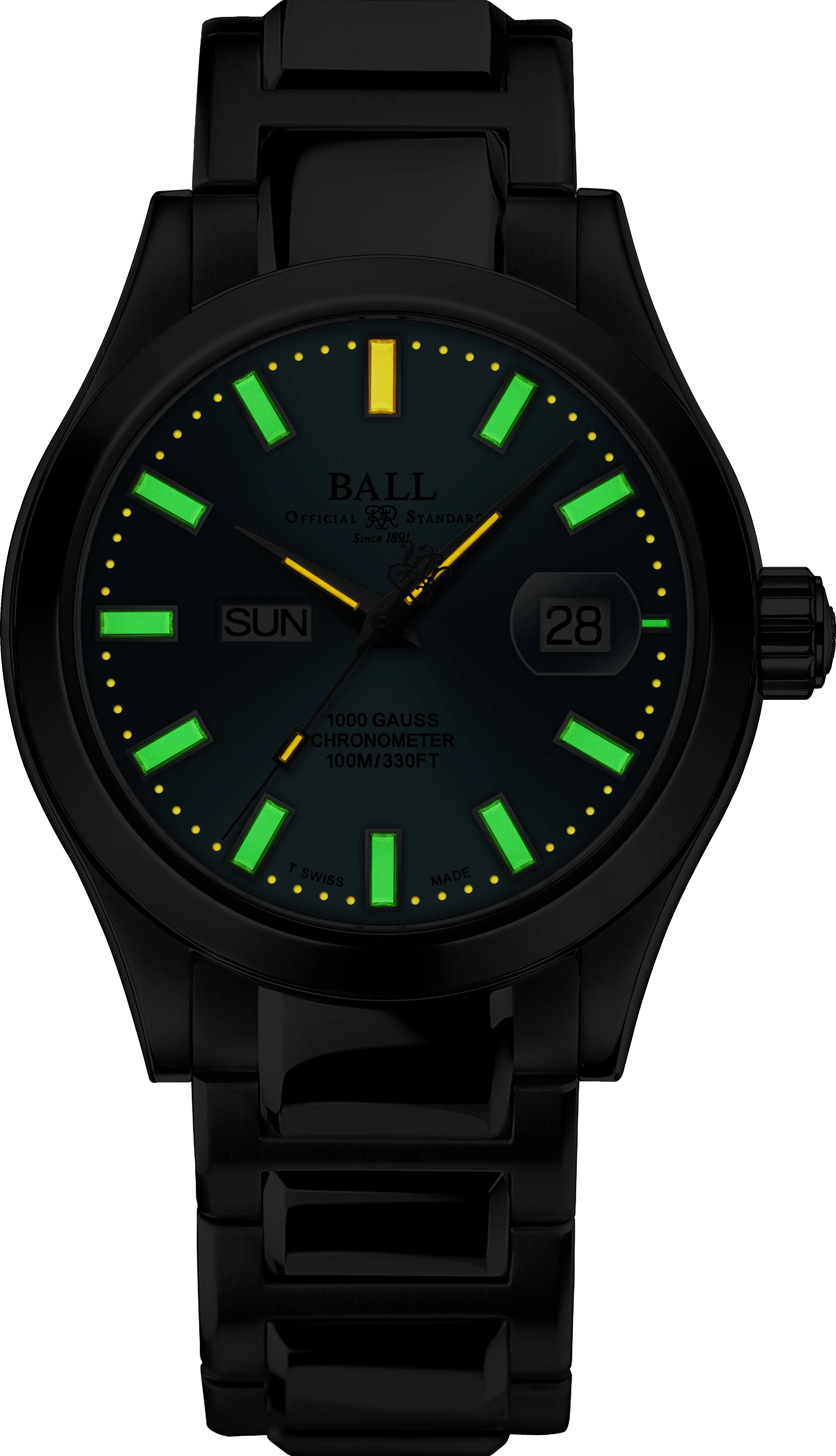 Ball Watch Company Engineer III Marvelight Chronometer Day Date Watch - Image 2