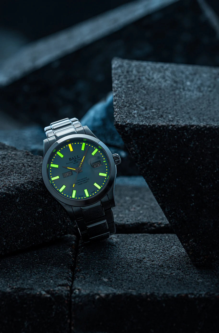 Ball Watch Company Engineer III Marvelight Chronometer Day Date Watch - Image 5