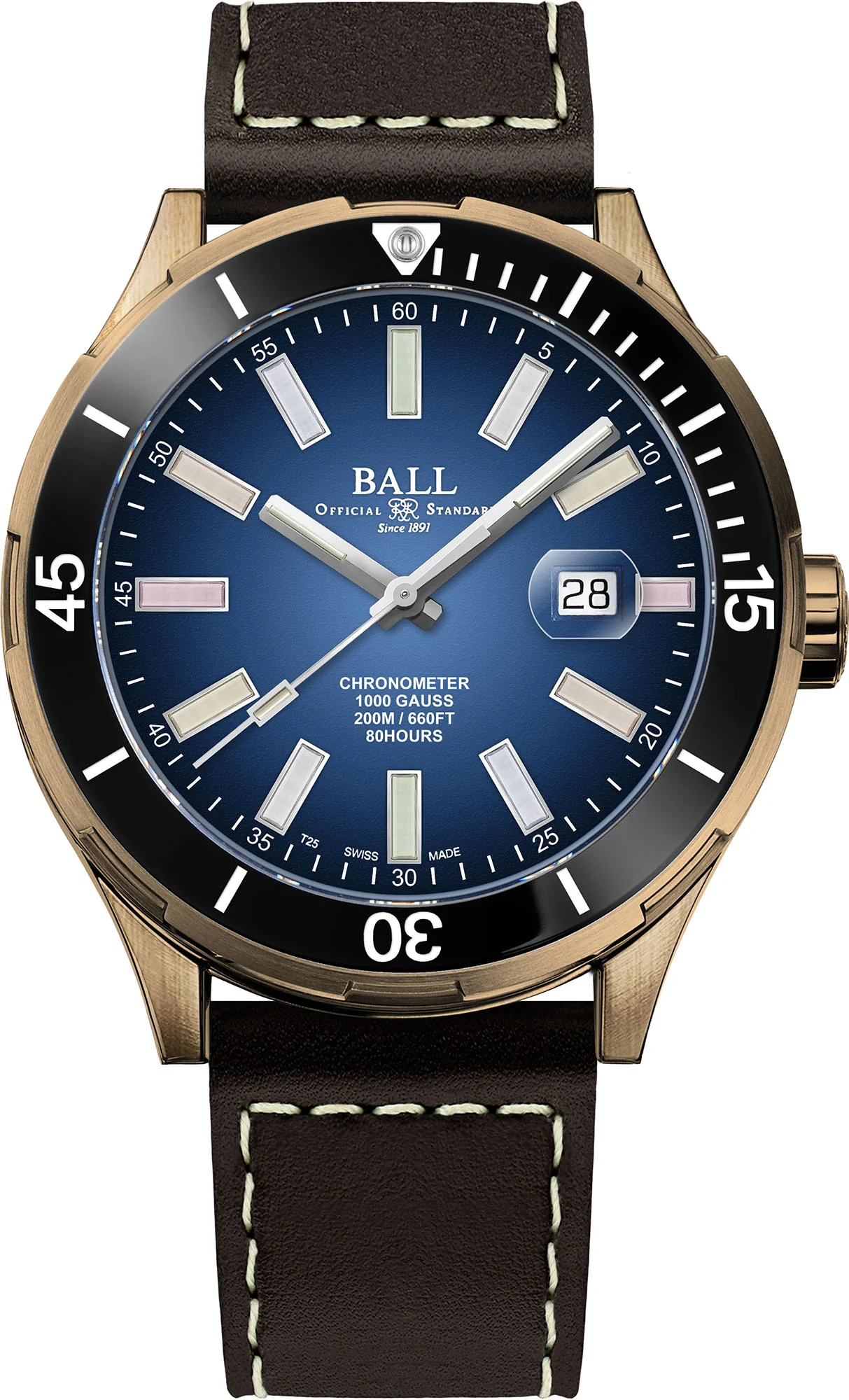 Ball Watch Company Roadmaster M Marvelight Limited Edition Bronze