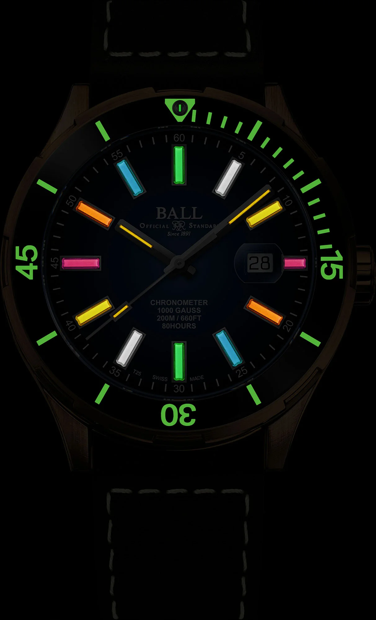 Ball Watch Company Roadmaster M Marvelight Limited Edition Bronze - Image 2
