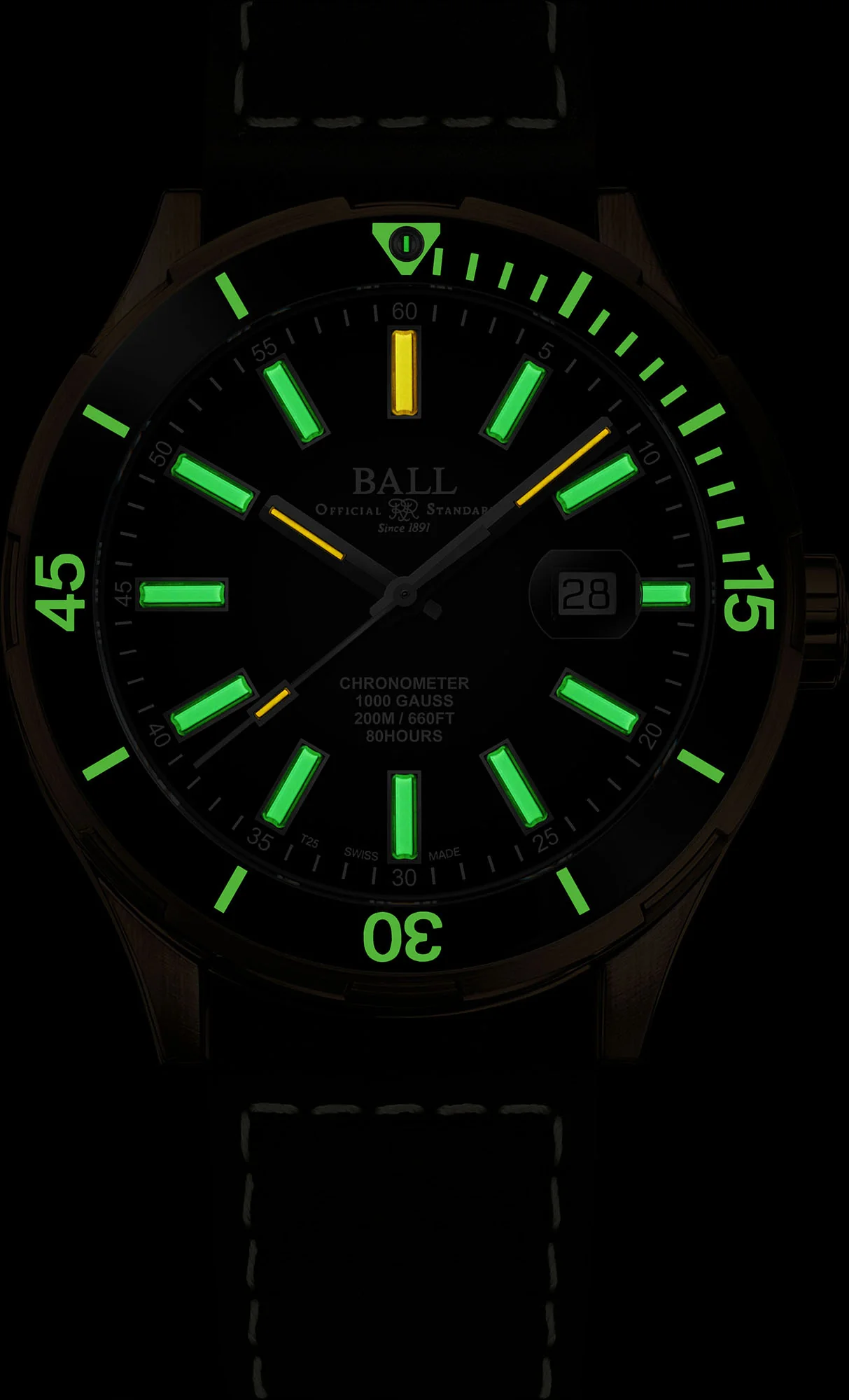 Ball Watch Company Roadmaster M Marvelight Limited Edition Bronze - Image 2