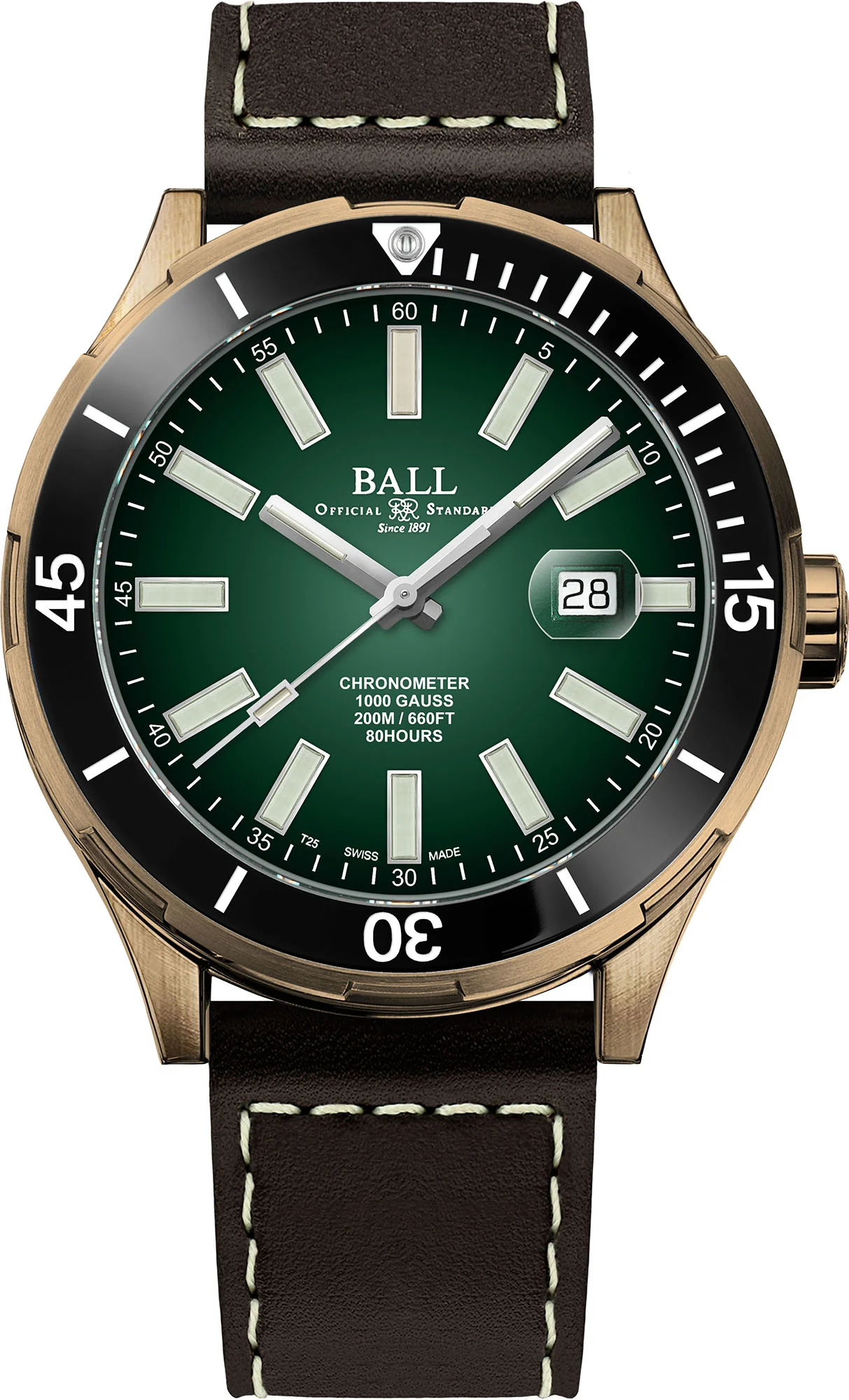 Ball Watch Company Roadmaster M Marvelight Limited Edition Bronze